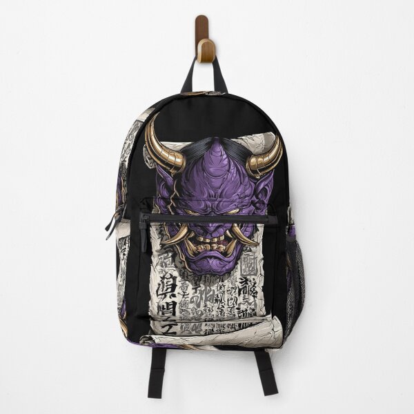 Item preview, Purple Oni Mask Ancient Scroll designed and sold by Nihonify.