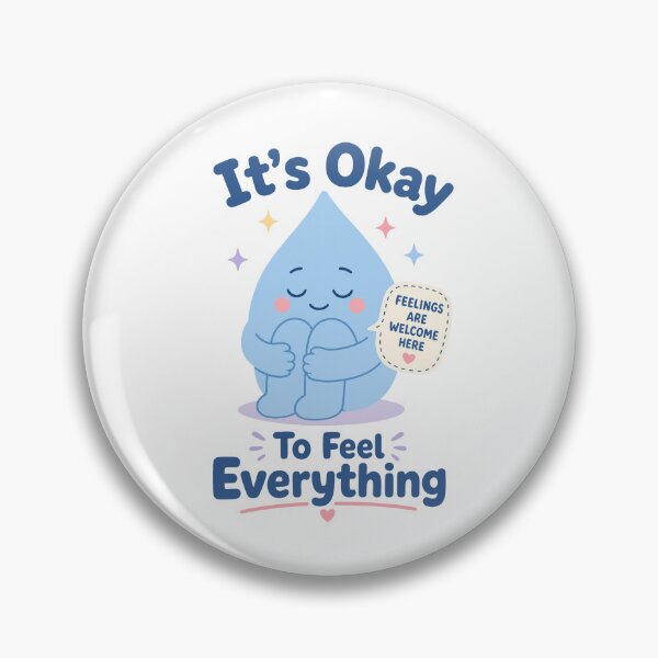 Item preview, Teardrop Its Okay To Feel designed and sold by NullSpacePrints.