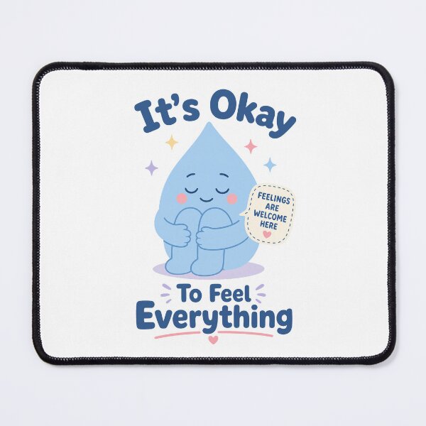 Item preview, Teardrop Its Okay To Feel designed and sold by NullSpacePrints.