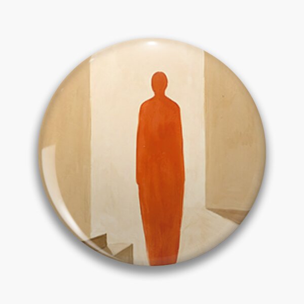 Item preview, Threshold - Red Figure Minimalist Abstract Art designed and sold by Moodzu.