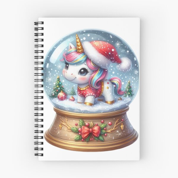 Item preview, Cute Christmas Unicorn Snow Globe designed and sold by butterflies-new.