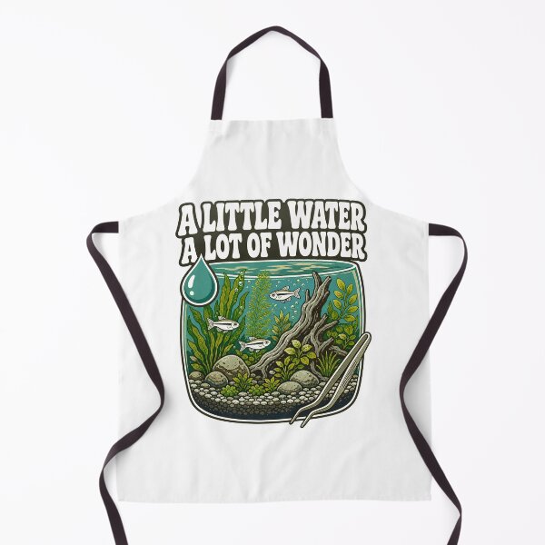 Item preview, A Little Water A Lot of Wonder Aquascaping Art designed and sold by CheerfulNest.