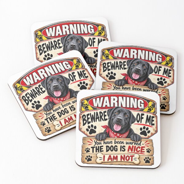 Item preview, Warning Beware of Me Cute dog shirt designed and sold by MaryJo's Funny T Shirts.
