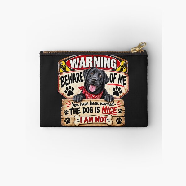 Item preview, Warning Beware of Me Cute dog shirt designed and sold by MaryJo's Funny T Shirts.