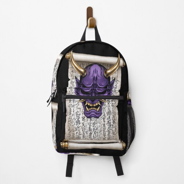 Item preview, Purple Oni Mask Ancient Scroll designed and sold by Nihonify.