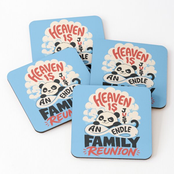 Item preview, Cute Panda Family Reunion Art Print designed and sold by Nadiename.
