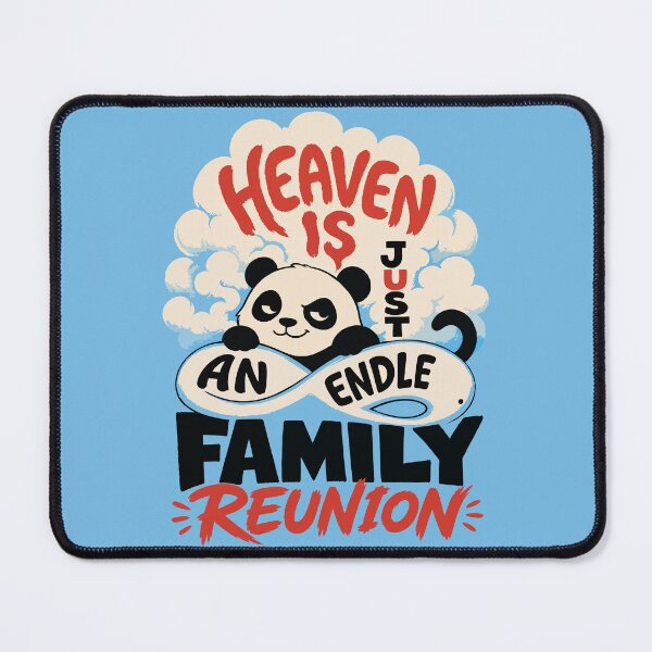 Item preview, Cute Panda Family Reunion Art Print designed and sold by Nadiename.
