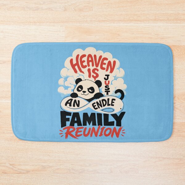 Item preview, Cute Panda Family Reunion Art Print designed and sold by Nadiename.