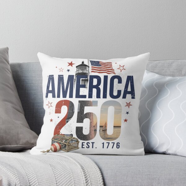 Item preview, America 250 Outer Banks North Carolina Semiquincentennial 1776 - 2026 Vintage Flag Lighthouse v3 designed and sold by DarylWelsh2024.