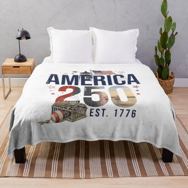 Item preview, America 250 Outer Banks North Carolina Semiquincentennial 1776 - 2026 Vintage Flag Lighthouse v3 designed and sold by DarylWelsh2024.