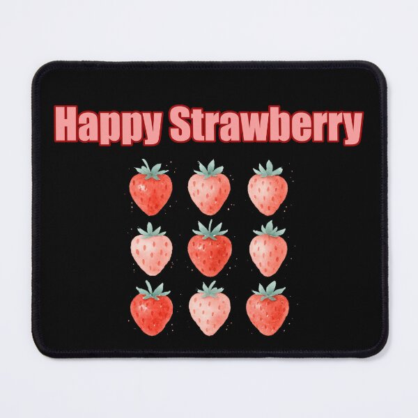Item preview, Happy Strawberry Joyful Fruit Lovers Aesthetic Design designed and sold by Dreamsartistry.