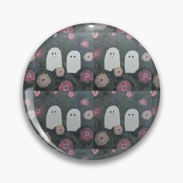Item preview, Two Ghosts in a Field of Flowers designed and sold by LaurenMyersArtist.