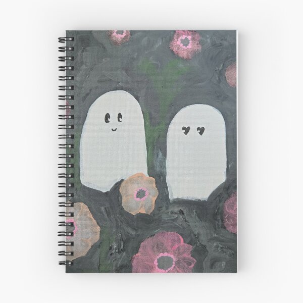 Item preview, Two Ghosts in a Field of Flowers designed and sold by LaurenMyersArtist.