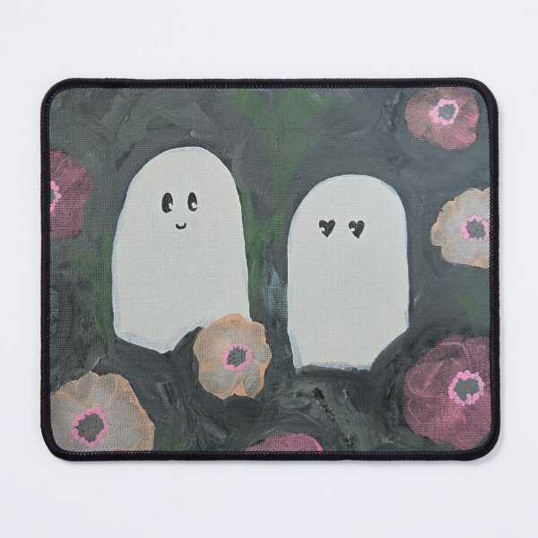 Item preview, Two Ghosts in a Field of Flowers designed and sold by LaurenMyersArtist.