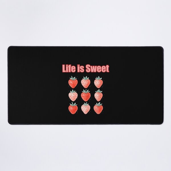 Item preview, Life is Sweet Positive Aesthetic Happy Vibe Design designed and sold by Dreamsartistry.