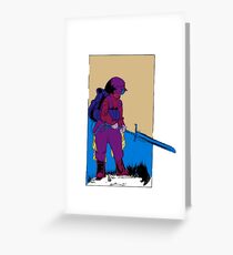 orbiter Greeting Card