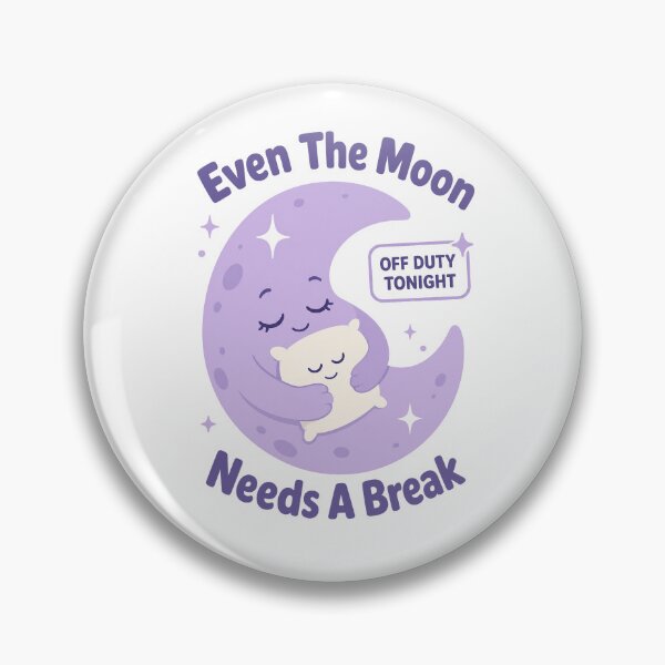 Item preview, Moon Hug Even Needs Break designed and sold by NullSpacePrints.