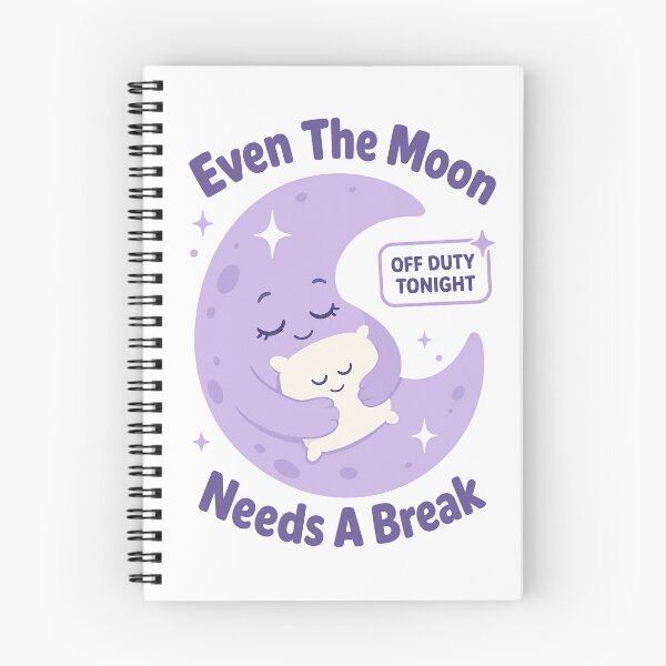 Item preview, Moon Hug Even Needs Break designed and sold by NullSpacePrints.