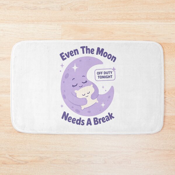 Item preview, Moon Hug Even Needs Break designed and sold by NullSpacePrints.