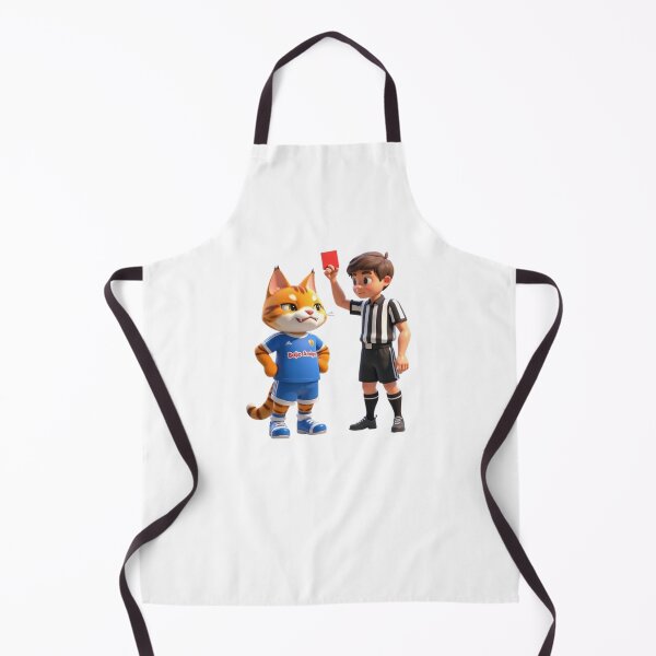 Item preview, Gatto Gets the Red Card in Futbol designed and sold by BajioAmigos.