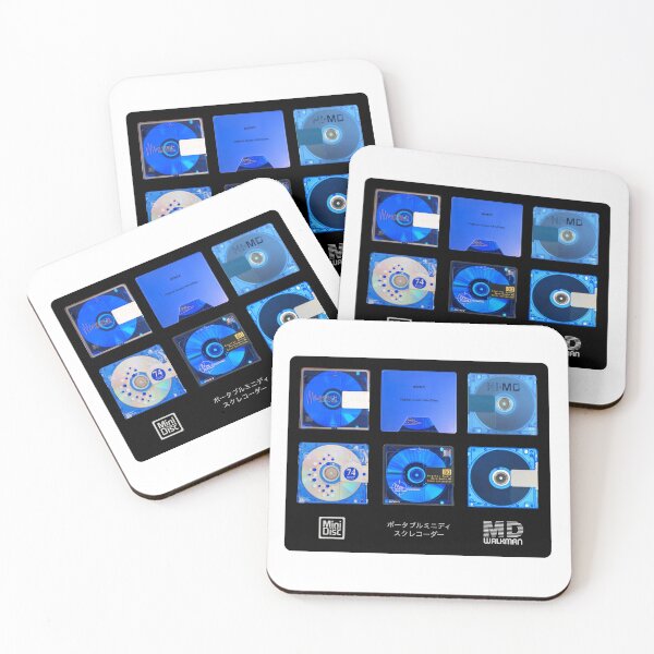 Item preview, Copy of MD Walk Man blue retro audio Minidisc designed and sold by jnxyz.