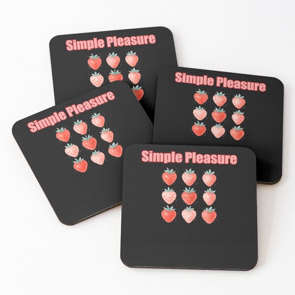Item preview, Simple Pleasure Minimalist Aesthetic Joyful Design designed and sold by Dreamsartistry.