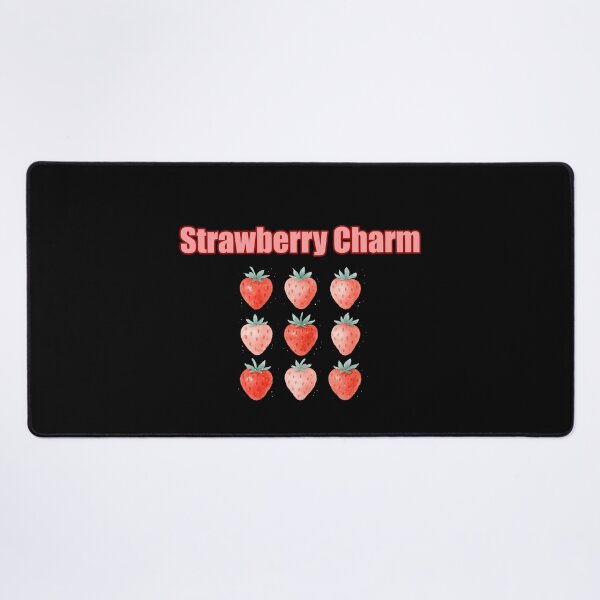 Item preview, Strawberry Charm Sweet Fruit Aesthetic Adorable Design designed and sold by Dreamsartistry.