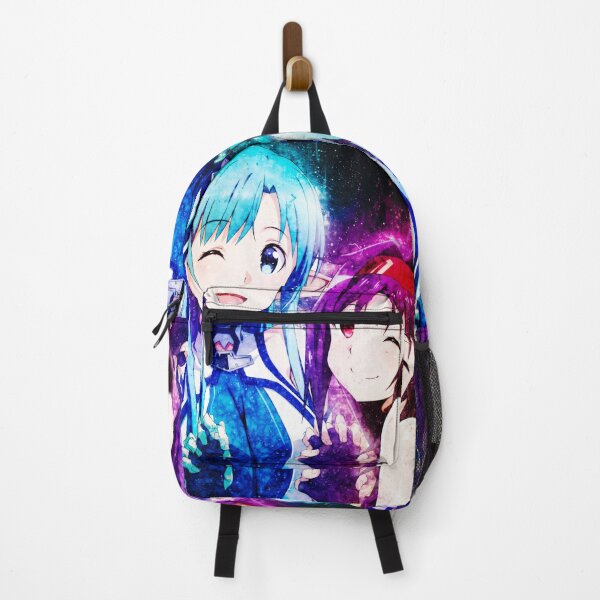 Item preview, Yuuki Sword Art Online Cheerful Blue Purple Duo Moment designed and sold by mildaclairmo.