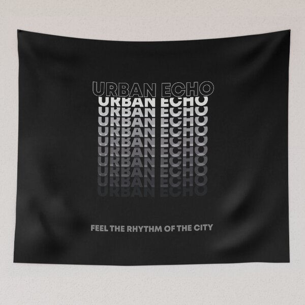 Item preview, Urban Echo Typography Design designed and sold by Pencil & Pixel.