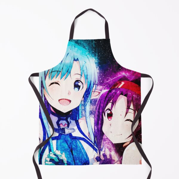 Item preview, Yuuki Sword Art Online Cheerful Blue Purple Duo Moment designed and sold by mildaclairmo.