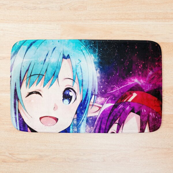 Item preview, Yuuki Sword Art Online Cheerful Blue Purple Duo Moment designed and sold by mildaclairmo.