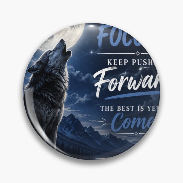Item preview, Wolf Moon Stay Focused designed and sold by Hunzai1.