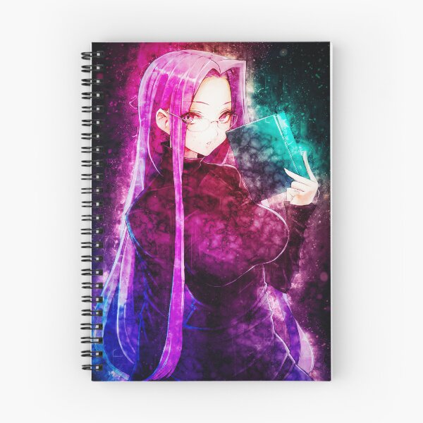 Item preview, Rider Fate Stay Night Violet Mystic Book Aura designed and sold by mildaclairmo.