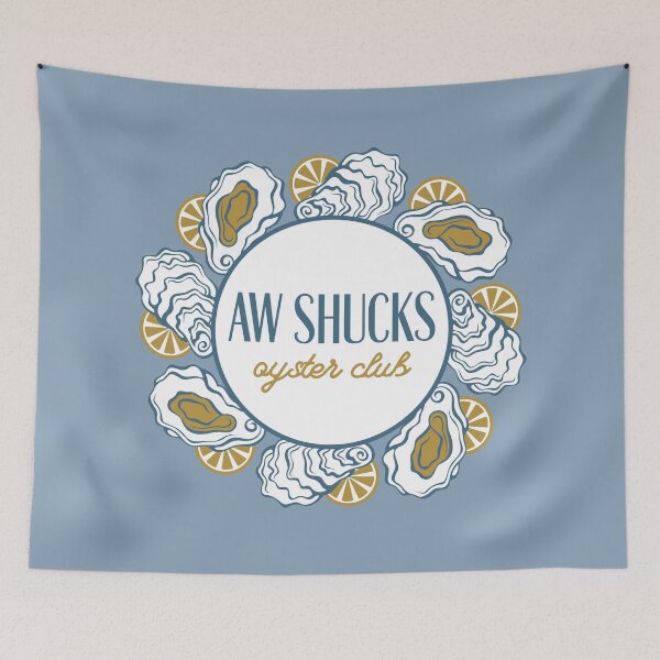 Item preview, Aw Shucks Oyster Club designed and sold by MiaBellaGirl.