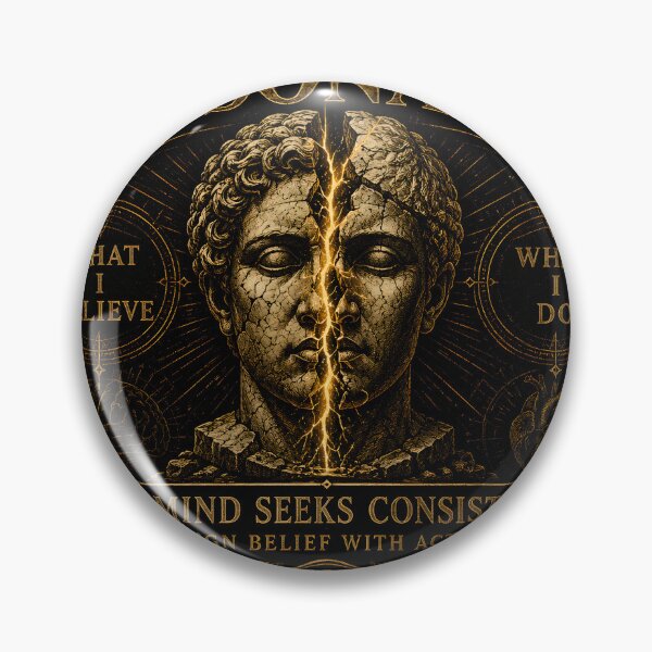 Item preview, Cognitive Dissonance | Psychology of Belief designed and sold by INNER FORGE.