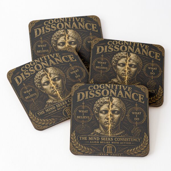 Item preview, Cognitive Dissonance | Psychology of Belief designed and sold by INNER FORGE.
