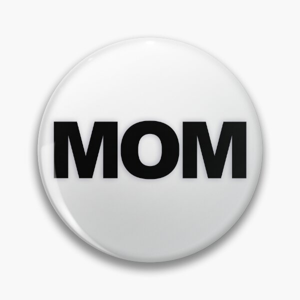 Item preview, MOM — Black Minimal Bold Type Statement designed and sold by WORDPAUSE.