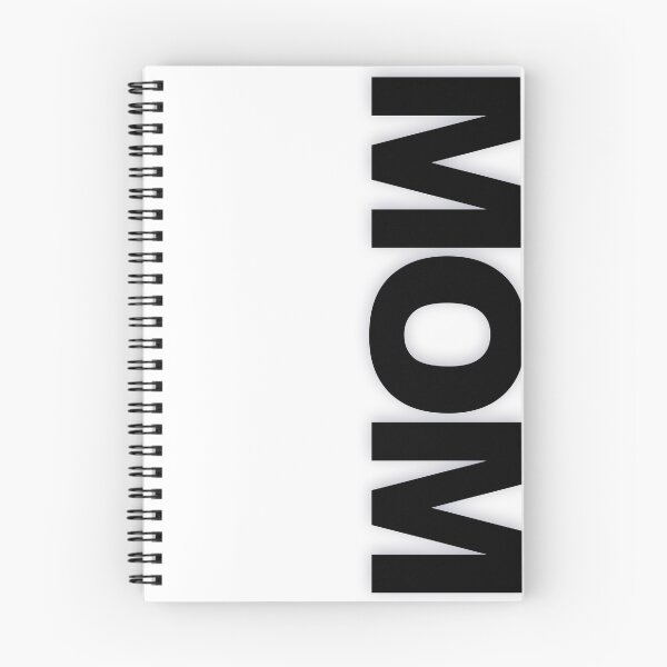 Item preview, MOM — Black Minimal Bold Type Statement designed and sold by WORDPAUSE.