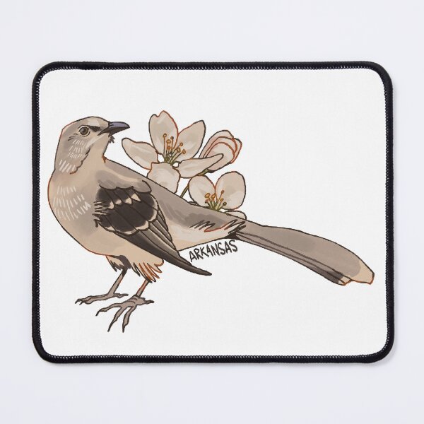 Item preview, Arkansas State Bird and Flower designed and sold by riahdrawsthings.