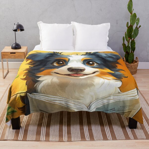 Item preview, Border Collie Dog Newspaper Reader Bathroom Cozy Puppy designed and sold by mildaclairmo.