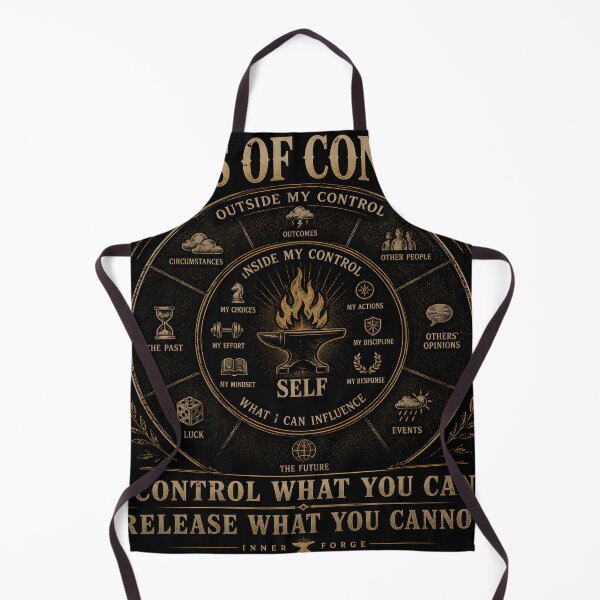 Item preview, Locus of Control | Control What You Can | Psychology & Stoic Wisdom designed and sold by INNER FORGE.