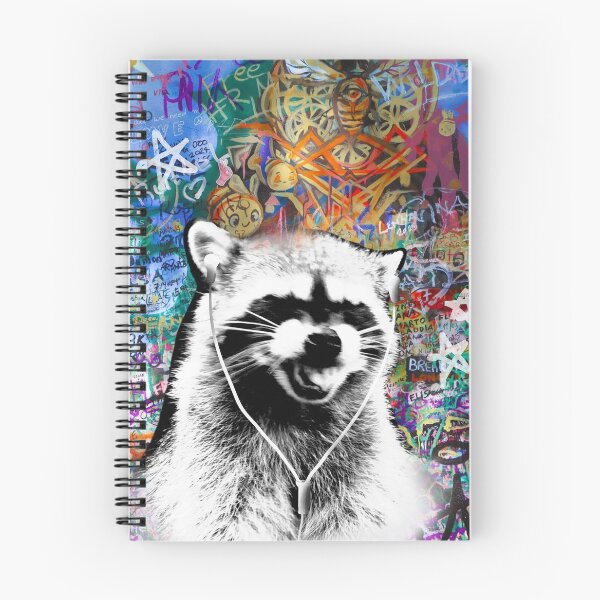 Item preview, Cool Contemporary Graffiti Raccoon Poster designed and sold by CloGlo.