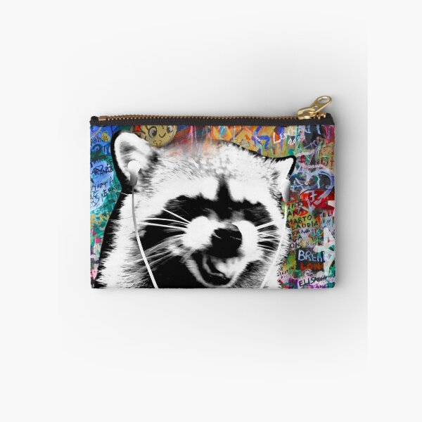Item preview, Cool Contemporary Graffiti Raccoon Poster designed and sold by CloGlo.