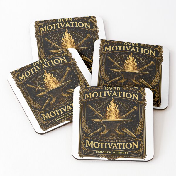 Item preview, Discipline Over Motivation | Self-Mastery Vintage Forge Design designed and sold by INNER FORGE.
