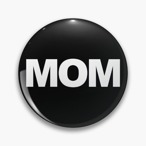 Item preview, MOM — White Minimal Bold Type Statement designed and sold by WORDPAUSE.