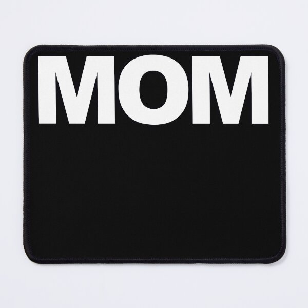 Item preview, MOM — White Minimal Bold Type Statement designed and sold by WORDPAUSE.