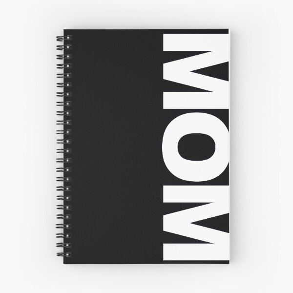 Item preview, MOM — White Minimal Bold Type Statement designed and sold by WORDPAUSE.