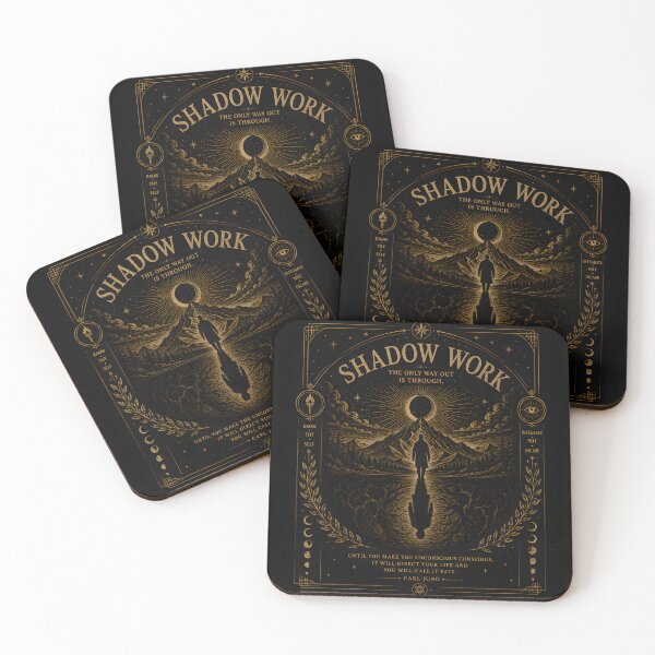 Item preview, Shadow Work | Carl Jung | Vintage Occult Psychology Design designed and sold by INNER FORGE.