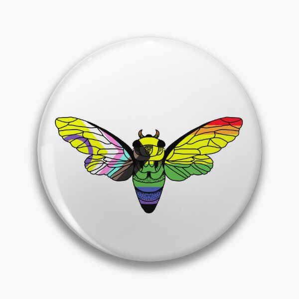 Item preview, Pride Cicada designed and sold by RoryEdenArt.
