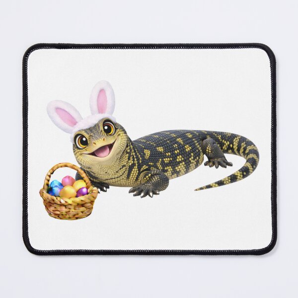 Item preview, Easter Crocodile Monitor designed and sold by Sillytoe.